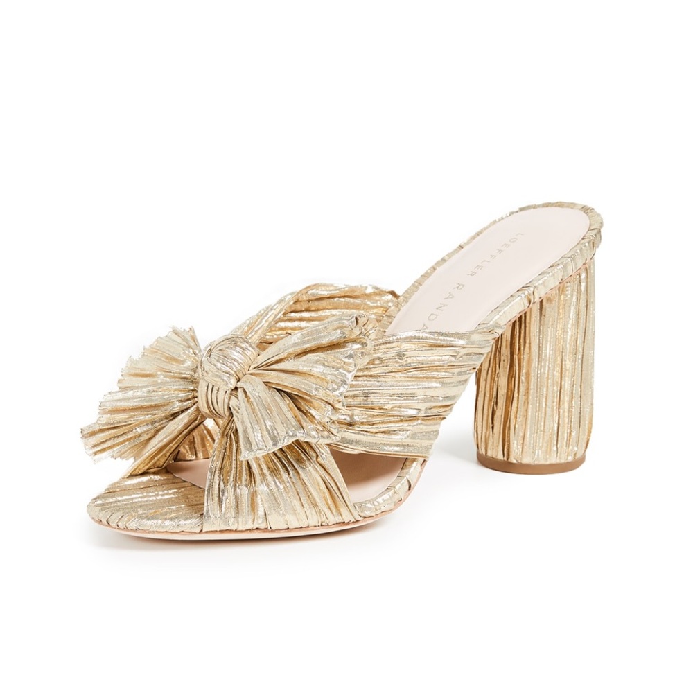 Loeffler Randall
Penny Pleated Bow Sandals